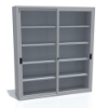 Picture of ARCHIVE CABINET WITH SLIDING GLASS DOORS BP-KS6I