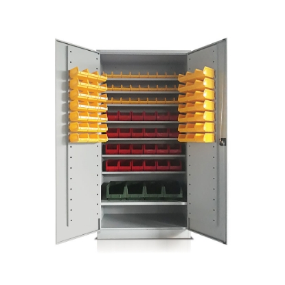 Picture of INDUSTRIAL CABINET WITH PLASTIC BOXES BP-P21/I