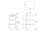Picture of FILING CABINET BP-K3 (GREY)